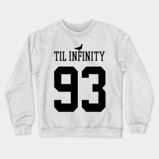 93 til infinity Sports Jersey Number Crewneck Sweatshirt